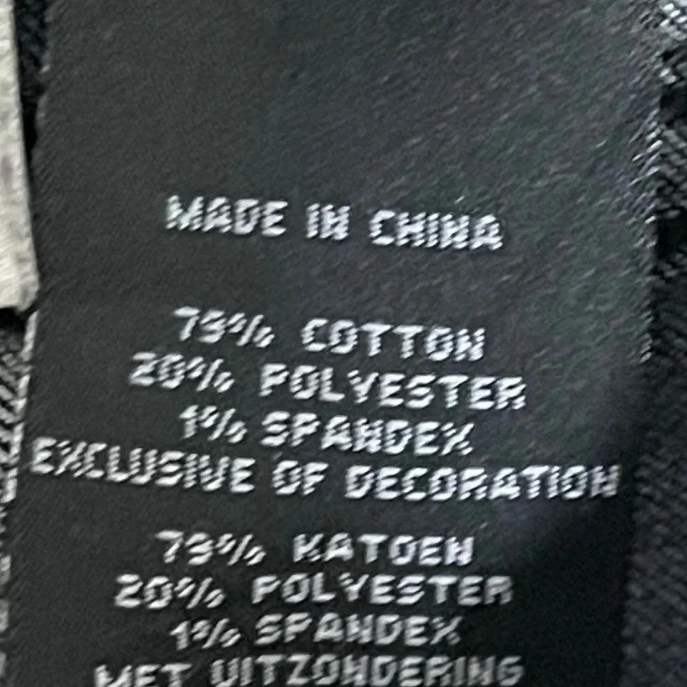 Harley Davidson black skinny jeans‎ Size 4